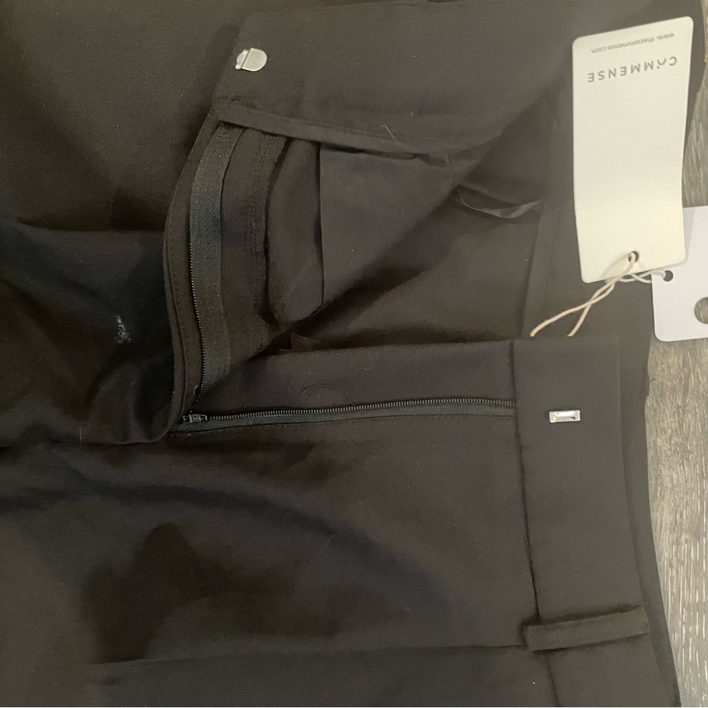 NWT Commense Wide Leg Baggy Pants Black - Picture 4 of 9